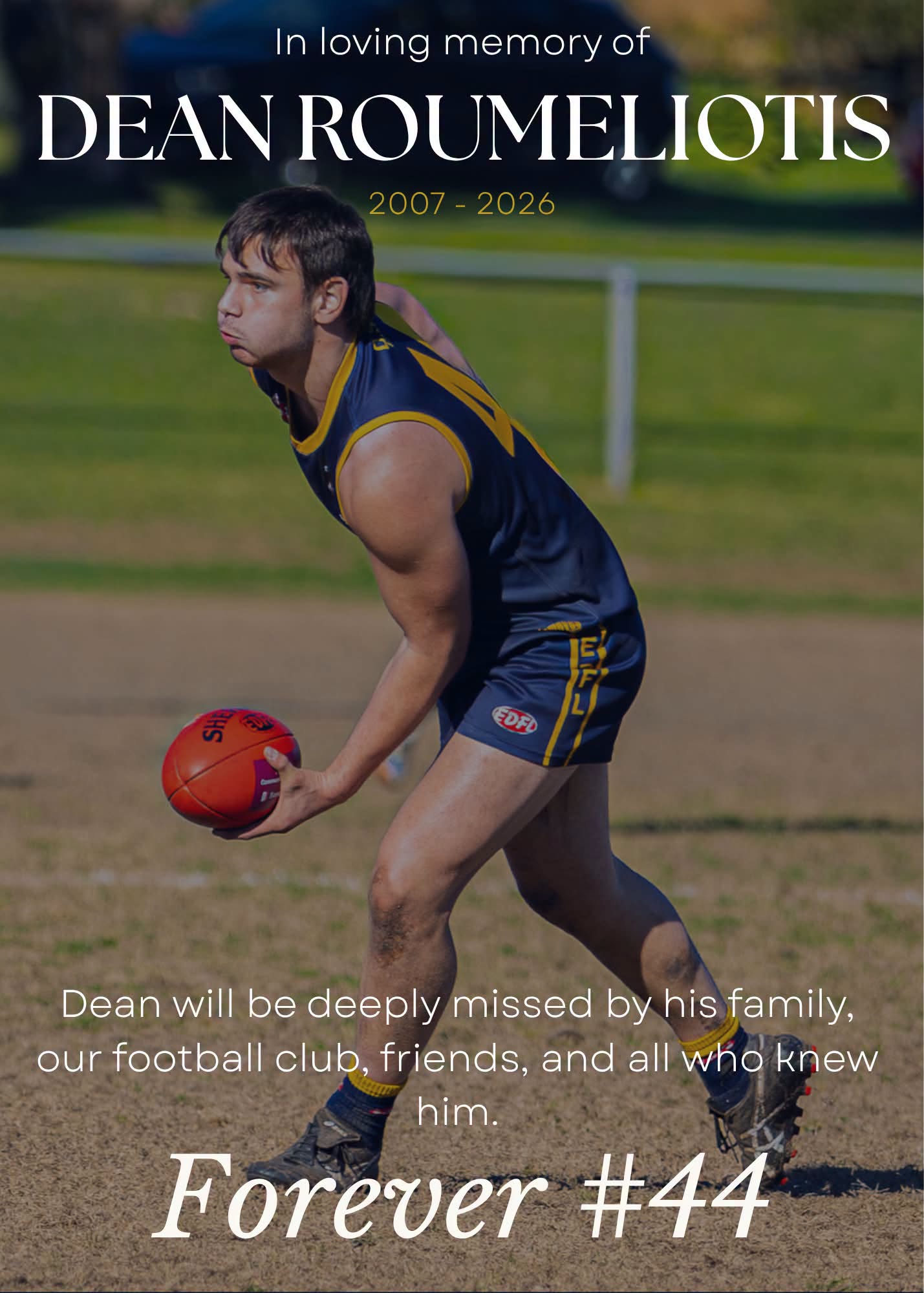Dean Roumeliotis Victoria, AU Death